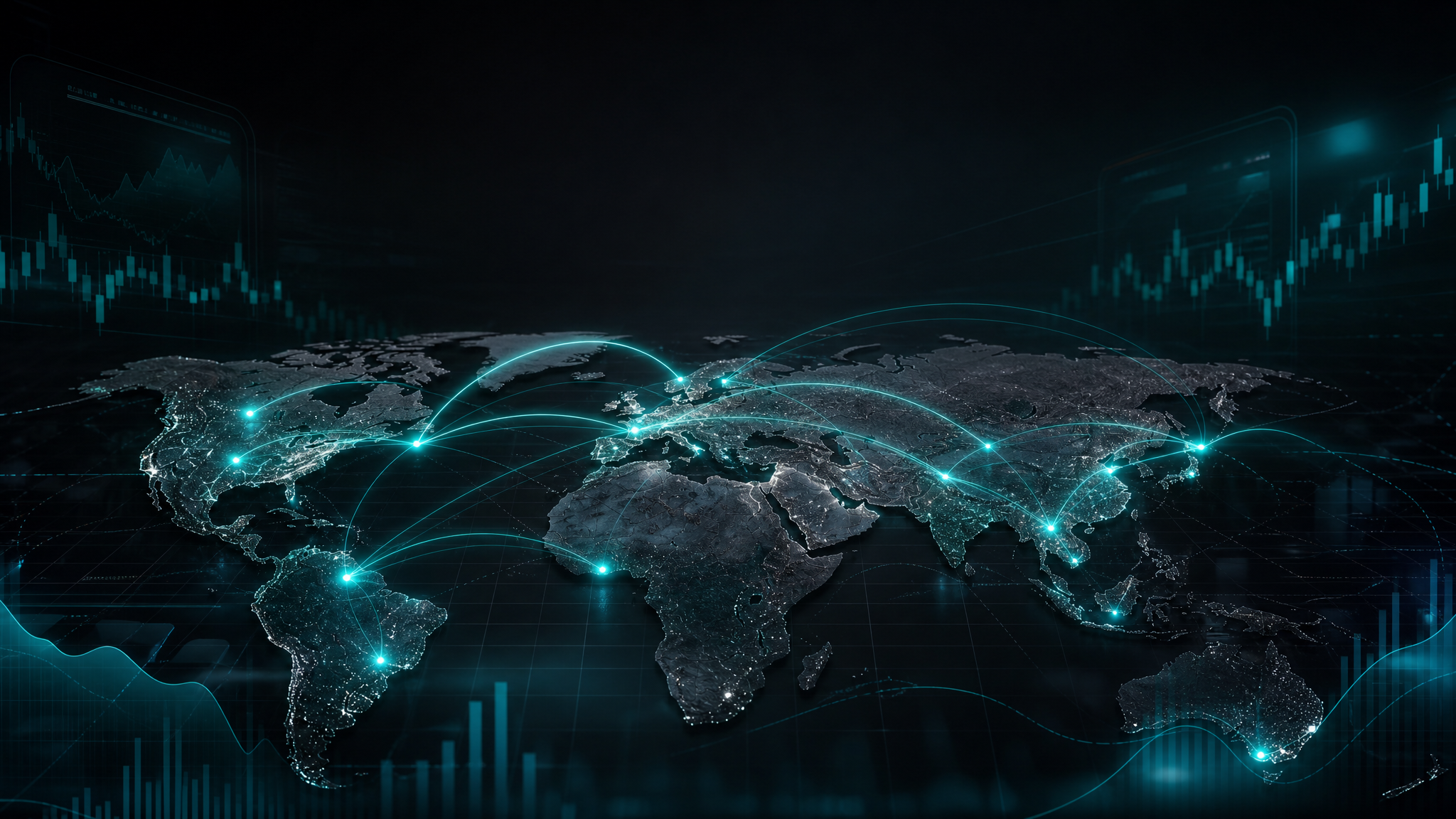 Global Forex market visualization