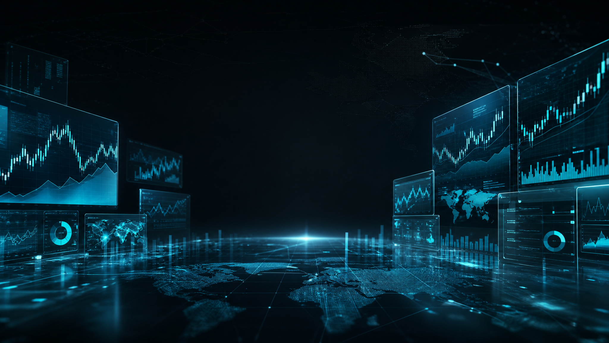 Global indices market visualization
